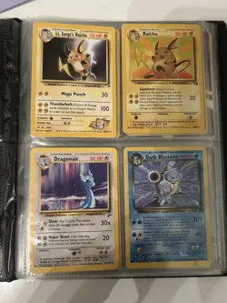 Bundle of vintage Pokemon cards - stored in sleeves for many years - many rare - Image 3