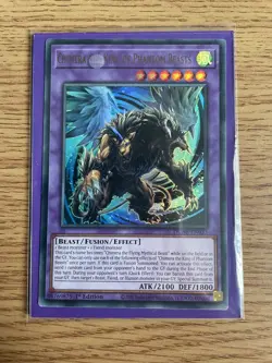 Yu-gi-oh Chimera the King of Phantom Beasts DUNE-EN033 Ultra Rare NM Card - Image 1
