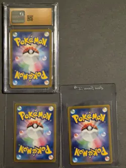 Pokemon TCG Japanese Card Lot - 1 CGC 10 Cramorant, 1 Hop's Zacian, 1 Thundurus - Image 2
