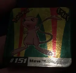 2 X Pokemon Staks Magnets Mew Mewtwo Kanto Original Legendary #150 #151 SHINY - Image 5