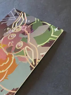 NON TCG Chinese Pokemon Elf Eif Origin Collection 2.0 Neon NH 009 Eevee - Image 3