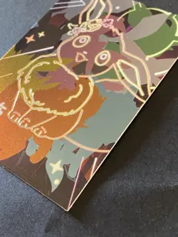 NON TCG Chinese Pokemon Elf Eif Origin Collection 2.0 Neon NH 009 Eevee - Image 4