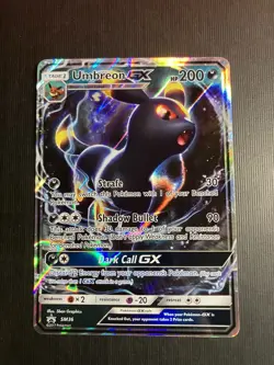 Espeon GX SM35 Umbreon GX SM36 LP to NM Pokemon Tcg Black Star Promo Lot of 2 - Image 2