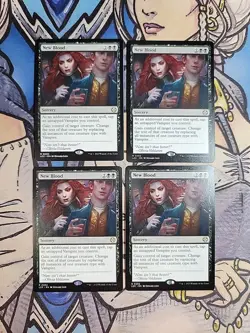 4x New Blood - NM/M LCC MTG Magic - Image 1