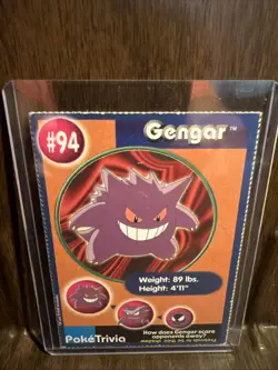 Pokemon Gengar Burger King 7 #94 Mewtwo Strikes Back Nintendo 1999 - Image 1
