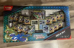 Pokemon Crown Zenith Sea & Sky Box Set Sealed - Image 1