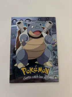 1998 Pokemon - Blastoise Card - Stage 3 - E9 of 12. Topps trading card🔥🔥 - Image 1
