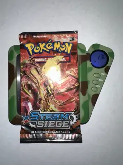 19.9g HEAVY XY Series Steam Siege Pokemon Booster Pack Factory Sealed Mint 2015 - Image 1