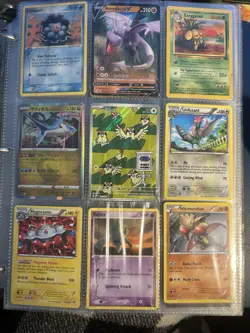 Pokemon Collection Binder 198 Lot of Cards Reverse EX Era WOTC Reverse D&P S&V - Image 1