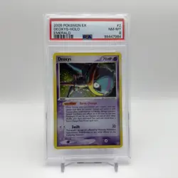 2005 Deoxys #2 Holo Rare PSA 8 NM-MT EX Emerald Vintage Pokemon TCG - Image 1