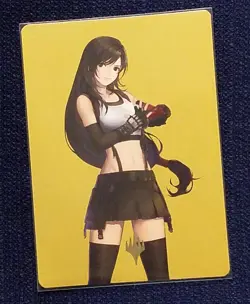 Tifa, Martial Artist Art Card (Gold-Stamped Planeswalker Symbol) 52/53 - Image 1