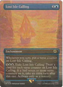 Lost Isle Calling 444 Rare MTG Lord of the Rings Middle Earth NM/M - Image 1