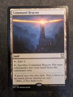 Command Beacon - Outlaws of Thunder Junction Commander (MTG) - Image 1
