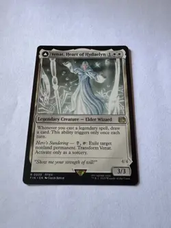 VENAT, HEART OF HYDAELYN mtg NM-M Final Fantasy 1 Rare🔥🔥🔥📦📦📦🃏🃏🃏 - Image 1