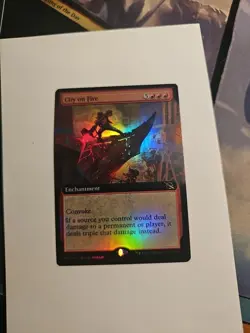 City on Fire (Extended Art) - March of the Machine​ - ​Near Mint Foil - MTG - Cr - Image 1
