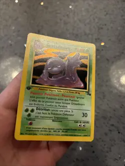 Pokemon Card - FRENCH 1st Edition Fossil Grotadmorv Muk 28/62 Rare - Image 3