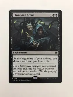 Phyrexian Arena MTG Magic the Gathering Card NM Near Mint MKC - Image 1