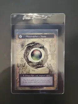 Philosophers Stone Sorcery Contested Realm Alpha Unique Non Foil - Image 1