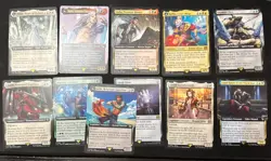 MTG Final Fantasy Card Lot of 11 Regular (Non-Foil) Rares, 1 Mythic NM - Image 1