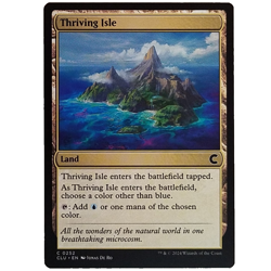 x4 Thriving Isle CLU MTG M/NM Common Land Ravnica: Clue Edition TCG CCG Blue - Image 1