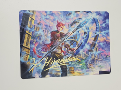 G'raha Tia, Scion Reborn Art Card (19) (Gold-Stamped Signature) FFXIV - Image 1