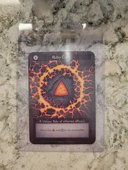 Ruby Core Sorcery Contested Realm Alpha Unique Non Foil - Image 1
