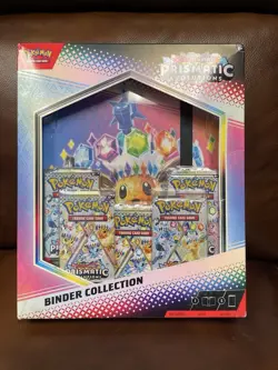 Pokemon TCG Scarlet & Violet Prismatic Evolutions Binder Collection Sealed - Image 1