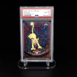 2000 TOPPS CHROME PERSIAN POKEMON T.V. #53 💎 PSA GEM MINT 10 - Image 1