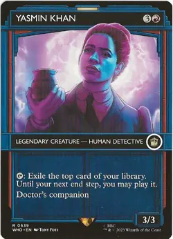 Yasmin Khan 539 Rare MTG Universes Beyond: Doctor Who NM/M BBC - Image 1