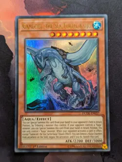 Yugioh Gameciel, the Sea Turtle Kaiju DUDE-EN037 Ultra Rare - VLP/NM - Image 1