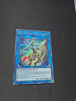 Yugioh Black Luster Soldier - Soldier of Chaos BLHR-EN046 Secret Rare 1st Ed NM - Image 2