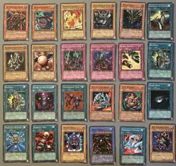 Yugioh Card Collection - Assorted Lot + 2x Version 3 Rulebook & Mat (145 Cards) - Image 1