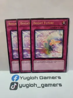 Yu-Gi-Oh Bright Future X3 GENF Rare Light Played - Image 1