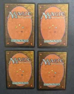 MTG 4X JAPANESE TEMPEST JACKAL PUP MAGIC THE GATHERING UNCOMMON CREATURE RED - Image 2