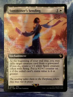 Commander: FINAL FANTASY #109 Summoner's Sending (Extended Art) - Image 1