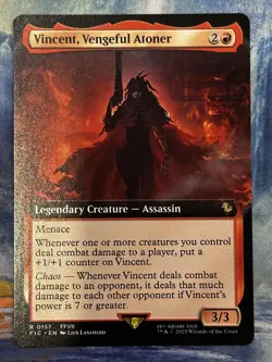 Commander: FINAL FANTASY #157 Vincent, Vengeful Atoner (Extended Art) - Image 1