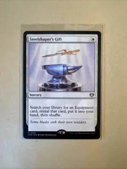 MTG Steelshaper’s Gift CMM 0059 R NM Regular - Image 2