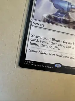 MTG Steelshaper’s Gift CMM 0059 R NM Regular - Image 3