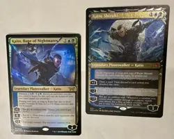FOIL Kaito, Bane Of Nightmares & Foil Kaito Shizuki NM - Image 1