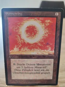 1x Sol Ring - German - FBB - EDH - Vintage - Modern #2349 - Image 1