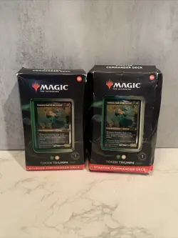 Magic the Gathering Token Triumph Starter Commander Deck (T1) (2 Pack) - Image 1