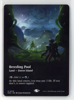 MtG EOE Breeding Pool #278 Borderless Viewport Non-Foil - Image 1