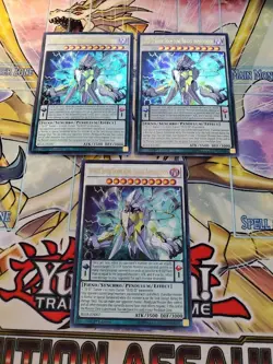 Yugioh - D/D/D Super Doom King Bright Armageddon BLLR-EN007 NM 1st ed Ultra x3 - Image 1