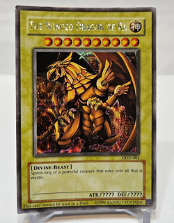 The Winged Dragon of Ra DOD-001 Secret Rare Yugioh 7126 - Image 1