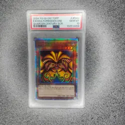 PSA 10 Exodia - The Forbidden One TDPP-JP009 Japanese 25th QCSCR Yugioh Card - Image 1