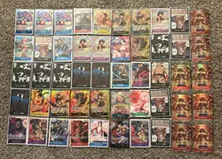 One Piece Lot OP 1,2,3,4,5 SR Alt Art Judge Don Leader X50 Cards Nm/M - Image 1