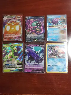 Pokemon 6 Card Lot Great For Set Builders Great Value Rare Cards - Image 1