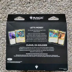 MTG TCG Magic The Gathering Final Fantasy Clouds Limit Break Commander Deck New - Image 2