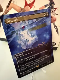 DESPARK - FOIL FINAL FANTASY MTG Promo WPN Extended Art Buy-A-Box NM/unplayed - Image 2