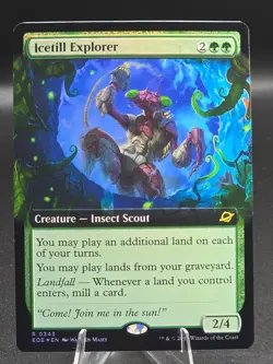 MTG Icetill Explorer (Extended Art Foil) Edge of Eternities 0343 - Image 1